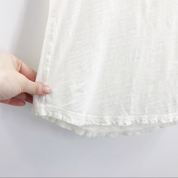 Madewell Whisper Cotton Crewneck Tee Peace Sign S - Picture 6 of 7